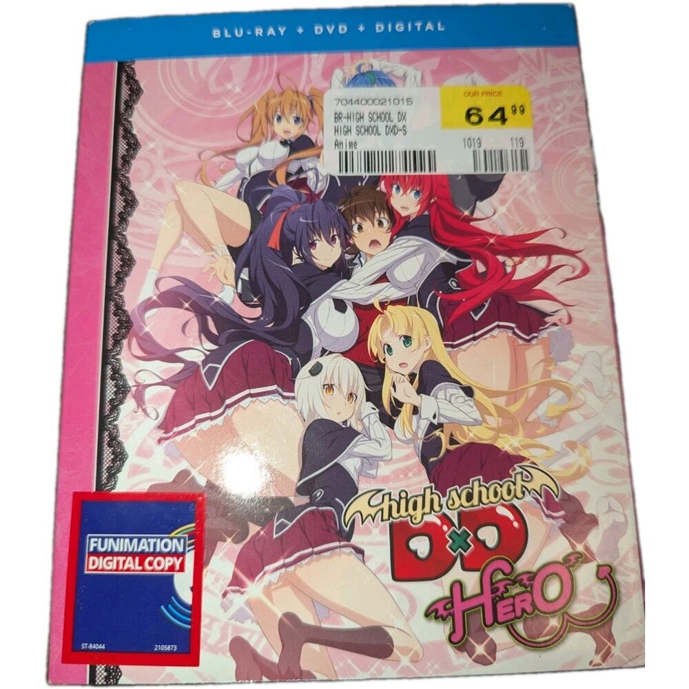 High School DxD Hero: Season Four 4 Blu-ray